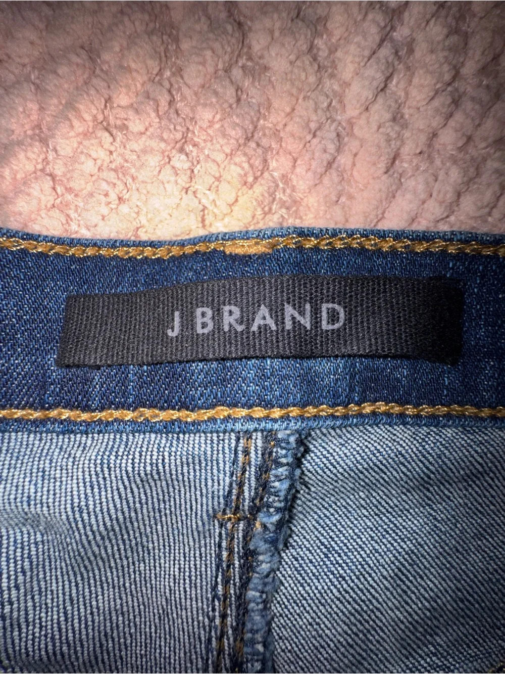 J Brand Alana High Rise Crop Skinny Jeans Dark Wash Stretch Denim Size 30 - Picture 8 of 13